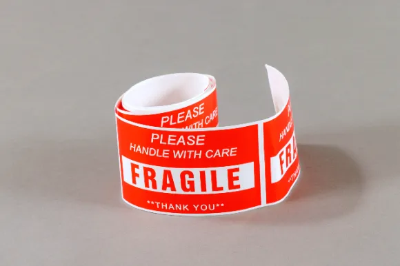 חבילת מדבקות שביר