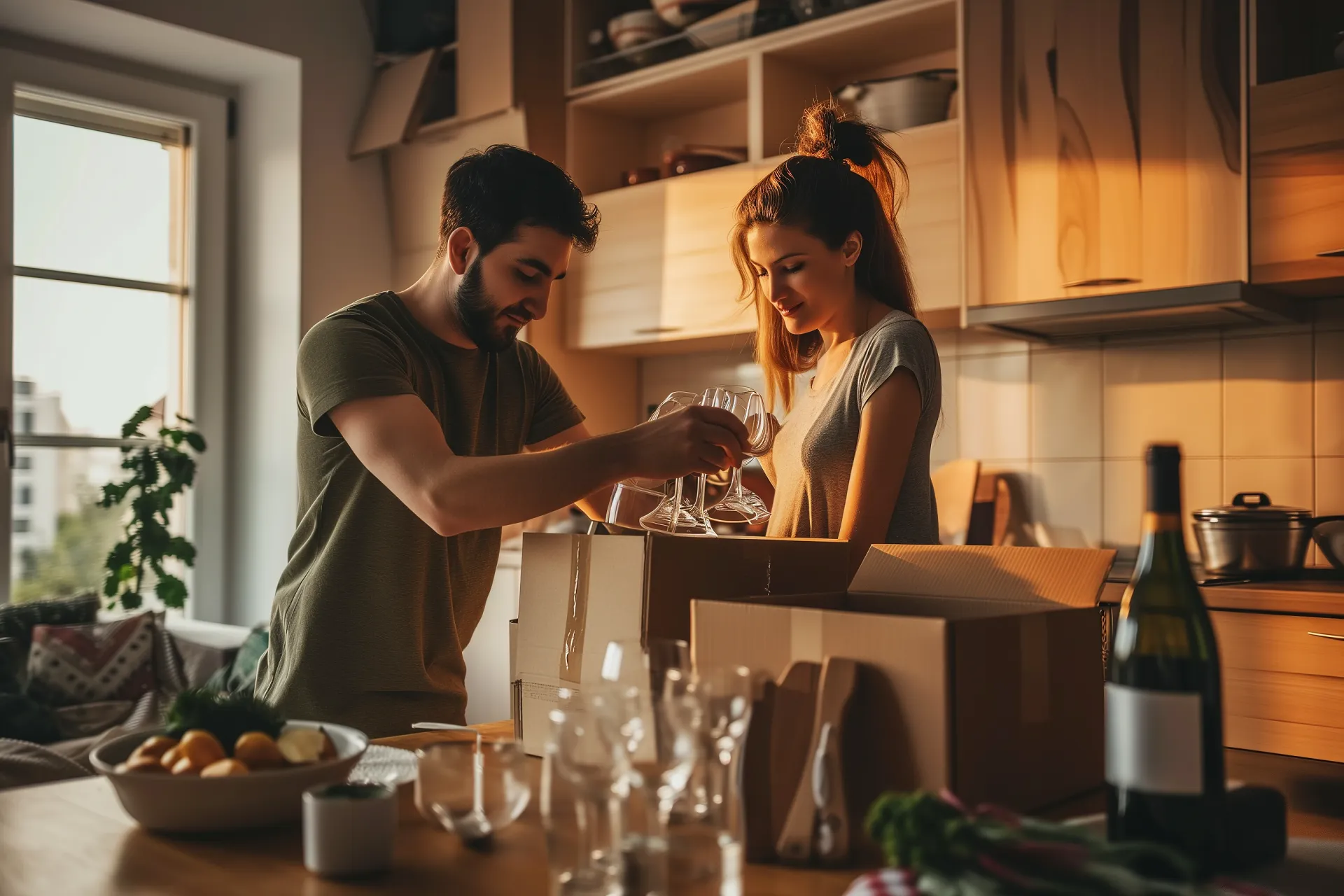 מעבר דירה - קרטונים